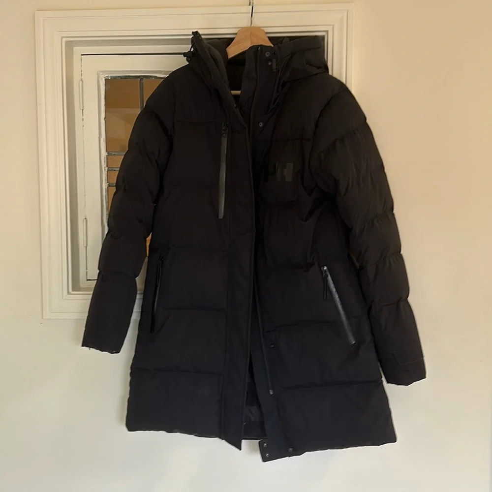 Helly Hansen Adore Puffy Parka, Black, SM - Picture 5 of 12